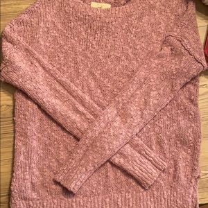 Pink Hollister sweater